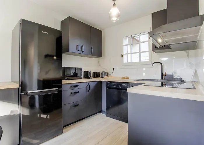 펜션 Maison Velo Piscine Tennis 도빌